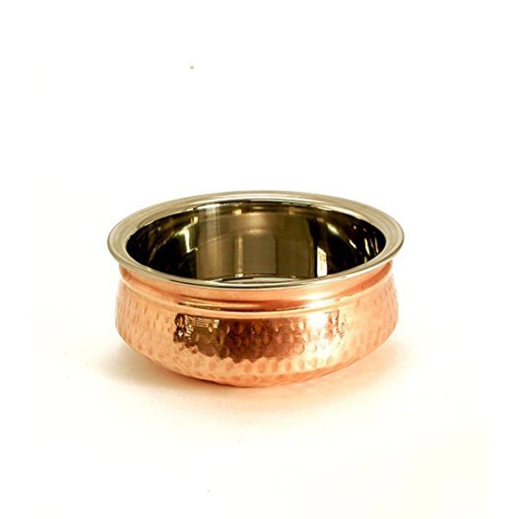 Copper Hammered Handi