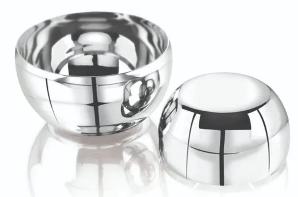 Rasoi Silver SS Craft Vati Bowl, For Home/Hotel/Restaurant