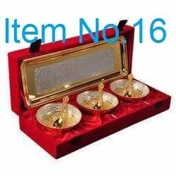 Polished German Silver Bowls Set