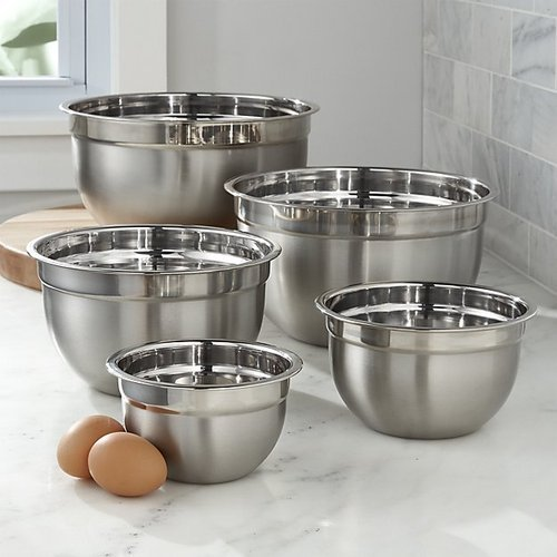 Vardhman Silver Stainless Steel German Bowls for Hotel/Restaurant