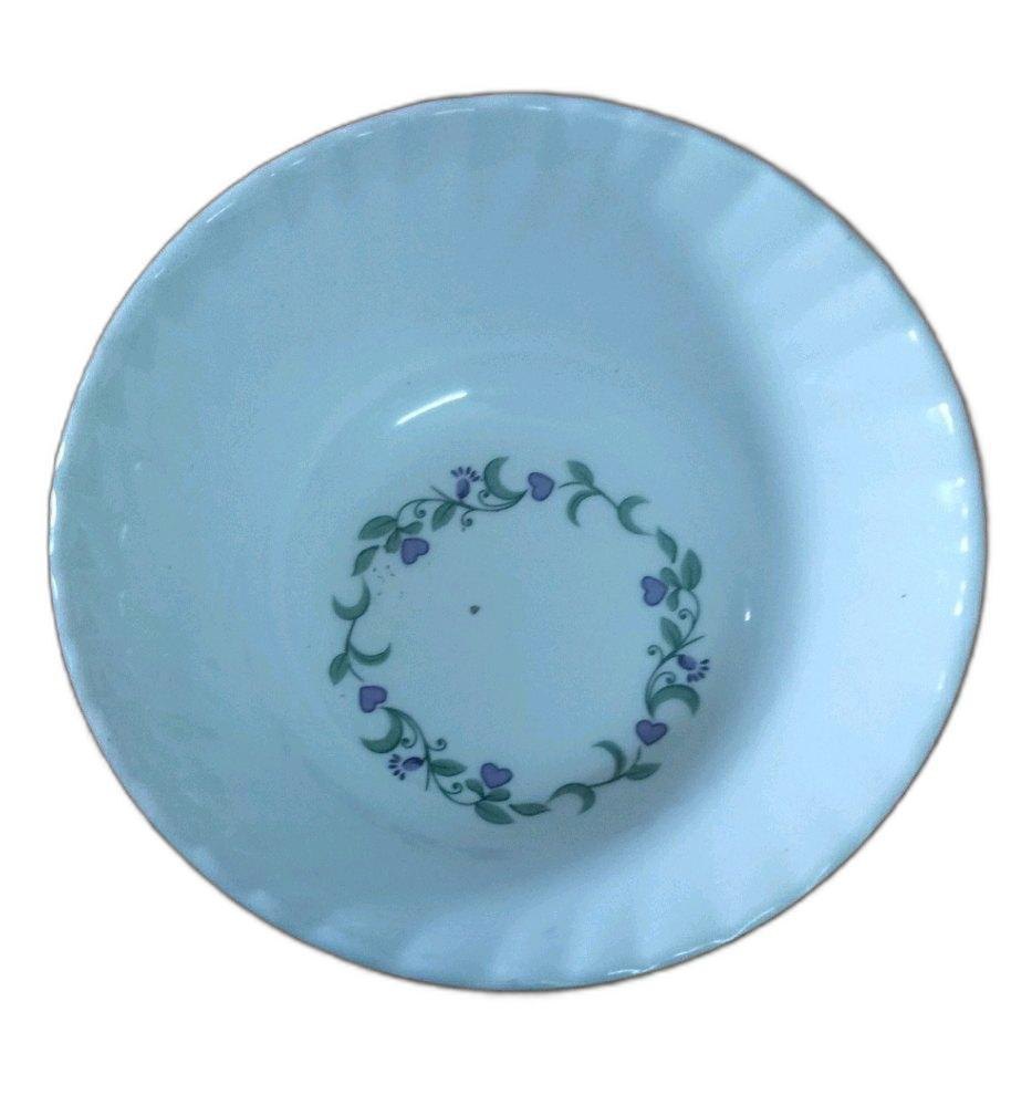White 250ml Melamine Serving Bowl, Design/Pattern: Printed