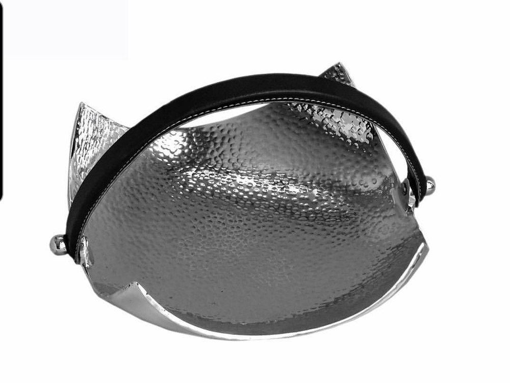 Polished Aluminium Candy Bowl, Size: 8 X 8 Inch