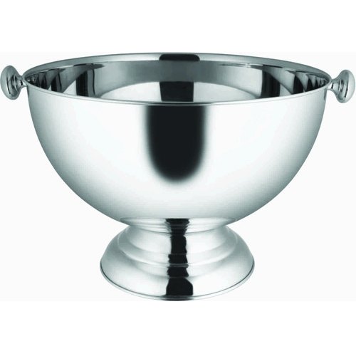 Round Silver AWKENOX Stainless Steel Punch Bowl