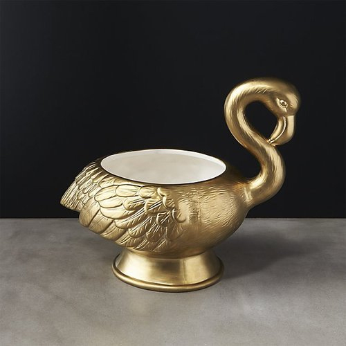 Golden Brass Bowl