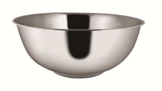 Oval Metal Footed Bowl