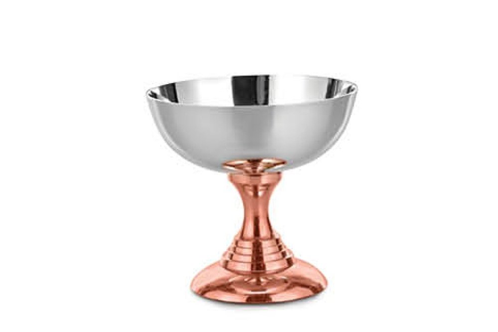 Gifting purpose Stainless Steel Copper Hammered Ice Cream Cup