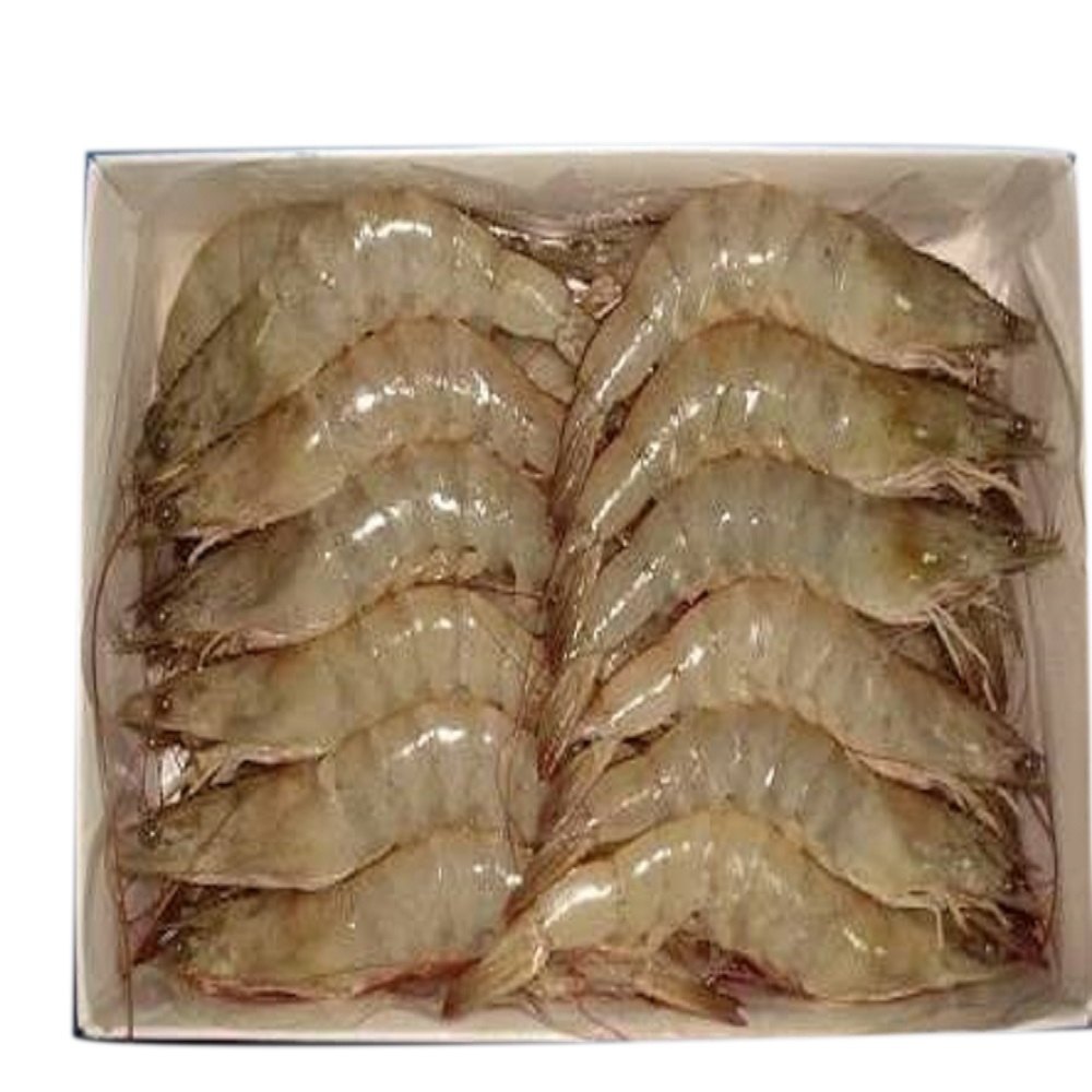 White Fresh Vannamei Prawns, For Restaurant, Packaging Type: Packet