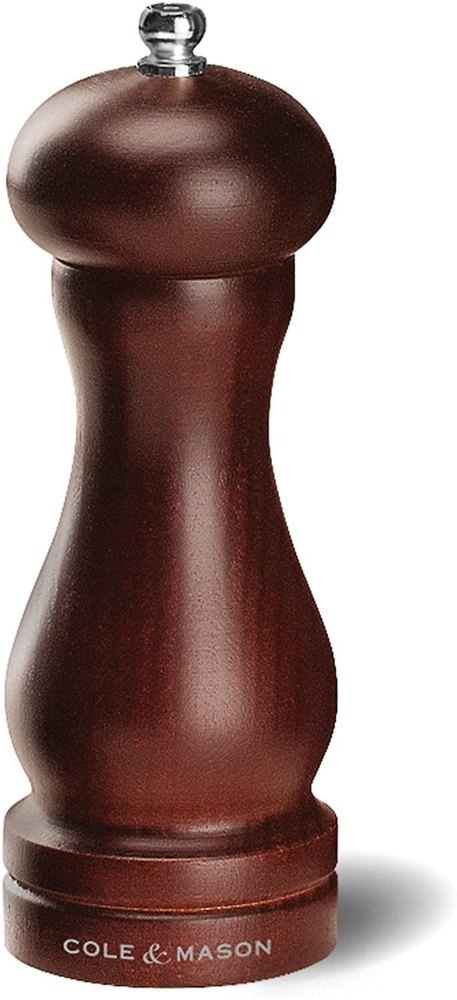 2 Brown Wooden Pepper Grinders For Restaurant, Packaging Type: Box