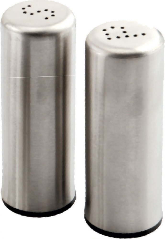 Heritage Silver Steel Salt & Pepper Shaker
