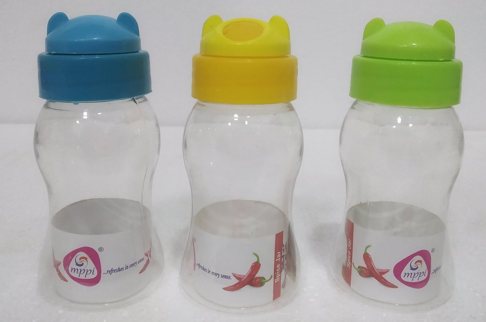 Transparent Salt And Pepper Plastic Bottle Tokyo, For Salt&pepper, Capacity: 100gm