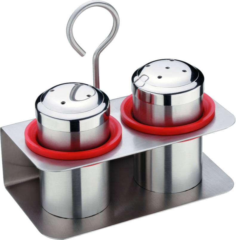 Bottles With Stand Silver Pepper Shaker, Packaging Type: Box