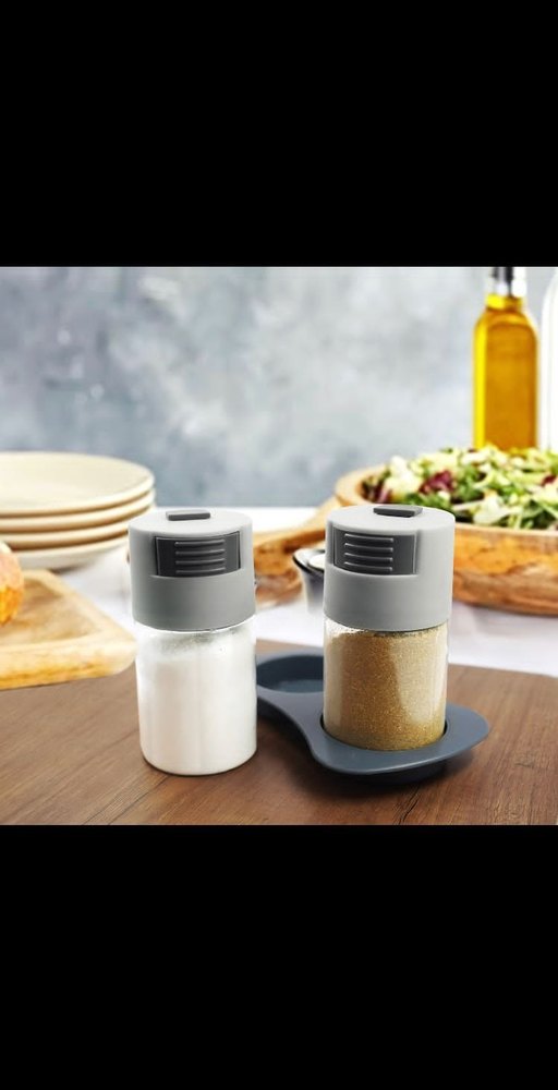 2 1 Multicolor Metering Salt Control Sprice Bottle, Packaging Type: Box For Multipurpose, Model Name/Number: 2pcssalt&pepper