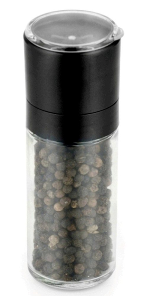 Black Mosaic Plastic Pepper Mill, For Restaurant