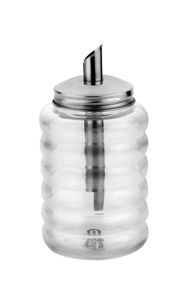 Silver Mosaic Plastic Sugar Dispenser, Capacity: 500g