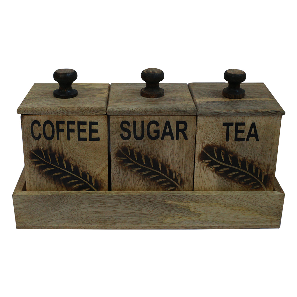Wooden Sugar Box
