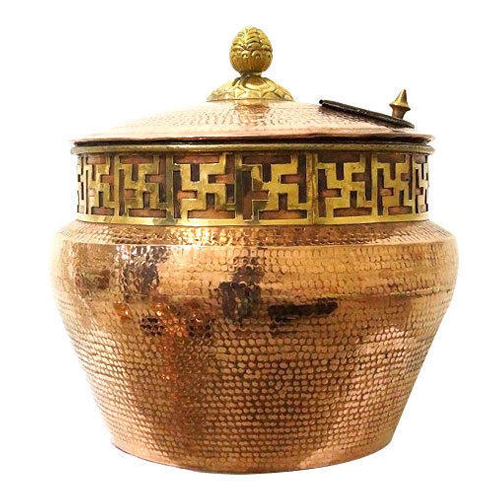original copper Antique Brass Sugar Box, For Home