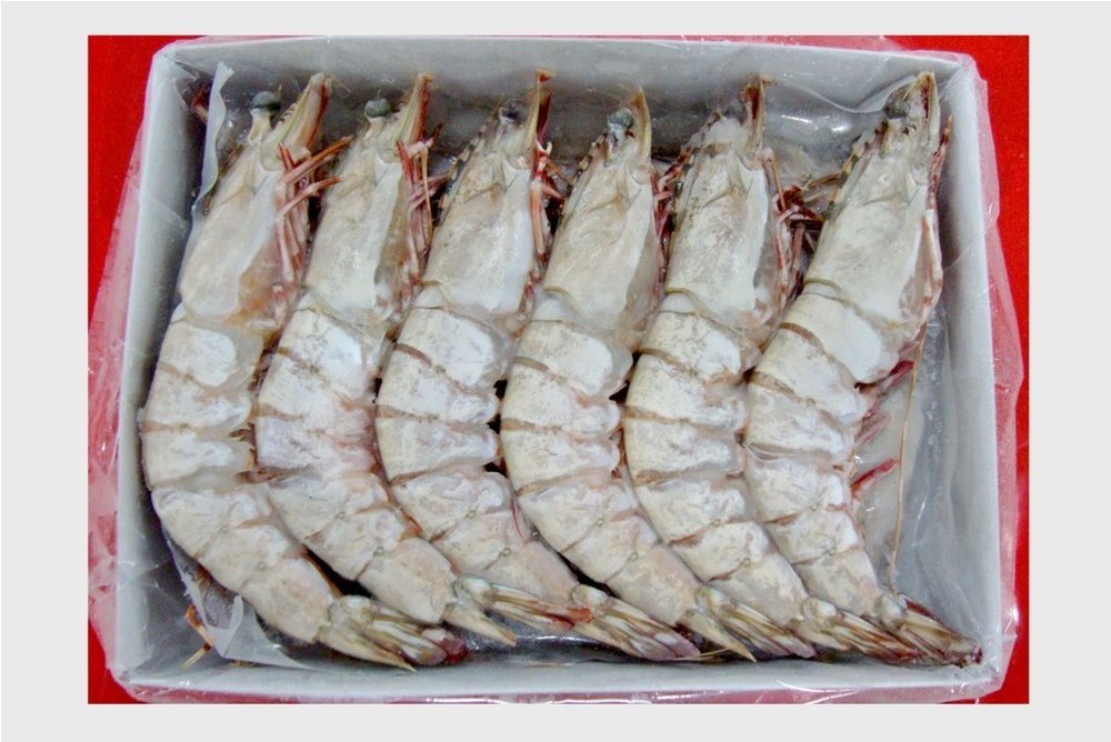 Frozen Prawns, Packaging Type: Thermocol Box