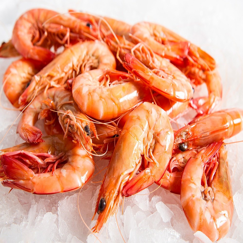 King Size Frozen Prawns for Restaurant, Packaging Type: PP Bag