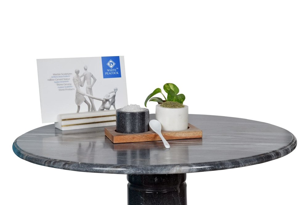 White Marble Mukhwas Set, Packaging Type: Box