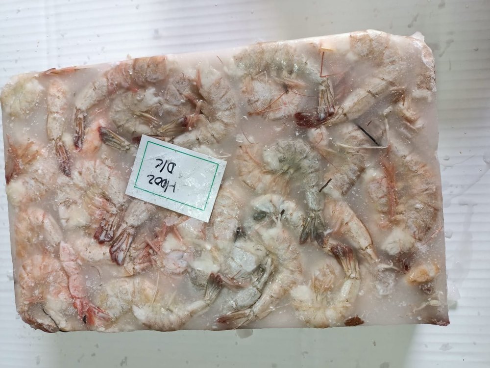 Frozen DC Prawns Slabs, - 18 Degree Celcius