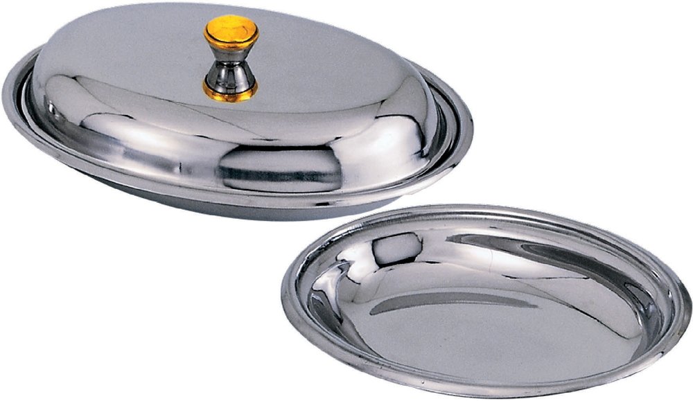 Heritage Silver Oval Serving Dish, Size: 10.5 Fish Plate