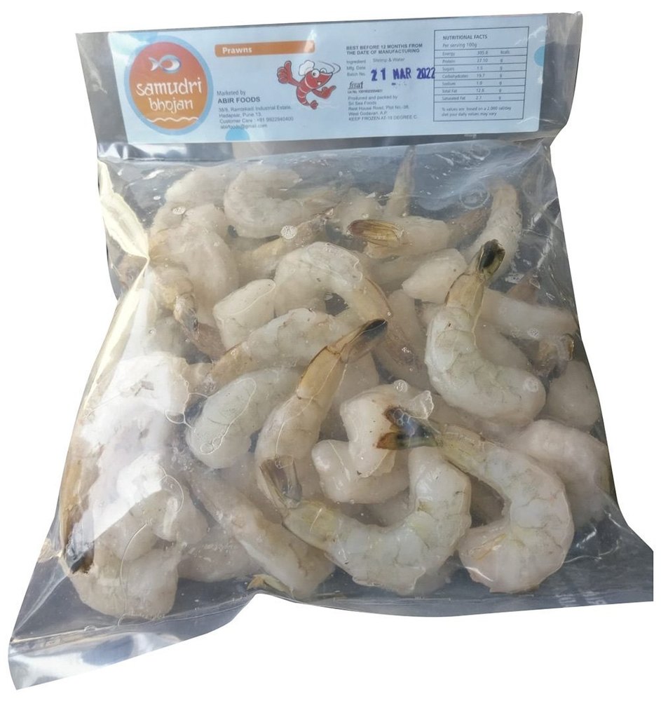 1kg Frozen Prawns, 18 Degree C