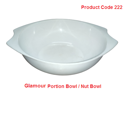 Multicolor Polypropylene Glamour Nut/Portion Bowl, Set Contains: 1 Pcs, Size: 300ML