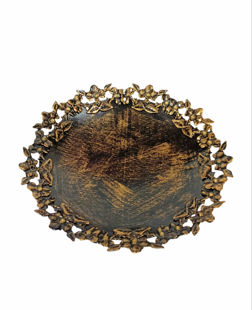 Iron Brown Candy Dishes, Packaging Type: Box, Circular