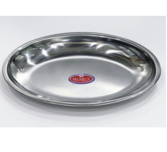 Stainless Steel Oval Tray