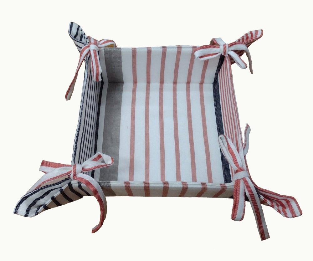 Cotton Bread Basket, For Home, Size: 20x20x8 CM