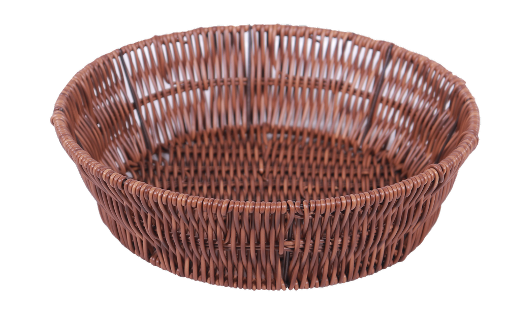Fibre Brown Fiber Chapati/Roti Basket, For Restaurant, Size: 25 CM