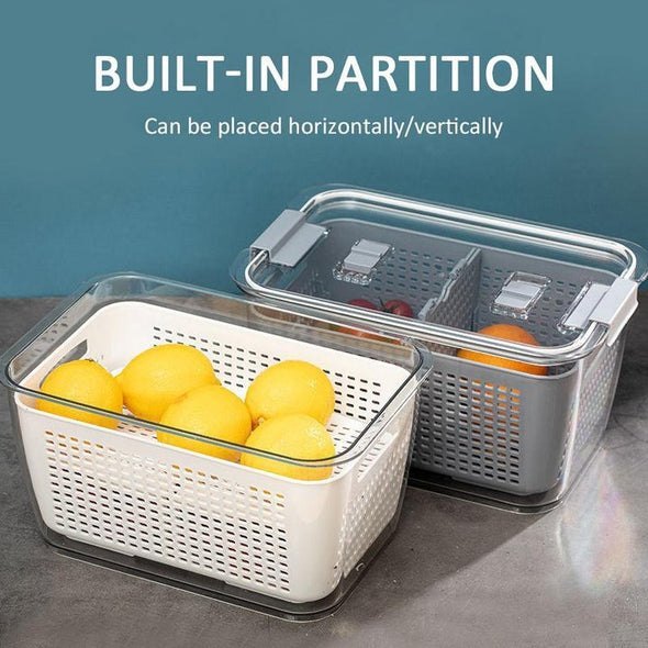 Gray Plastic Drain Basket, For Household