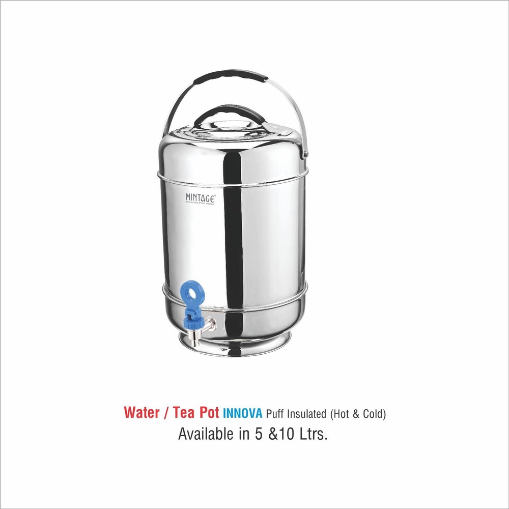 Stainless Steel Water Pot-Innova Hot & Cold - 10 LTR, NON ELETRIC, For Home
