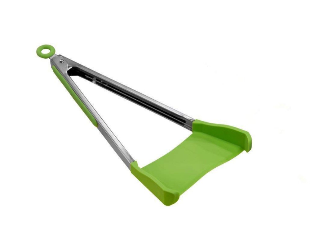 Green Silicone Kitchen Clever Tonge, Size: Free, Linear