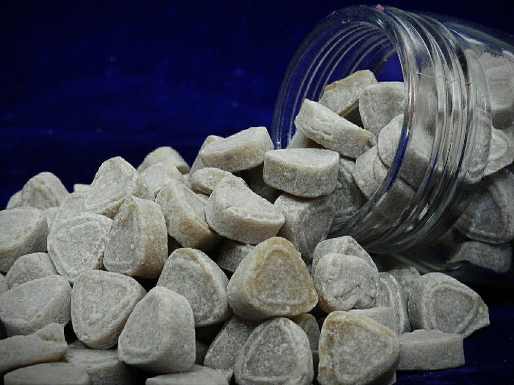 Unwrapped Ginger Candy