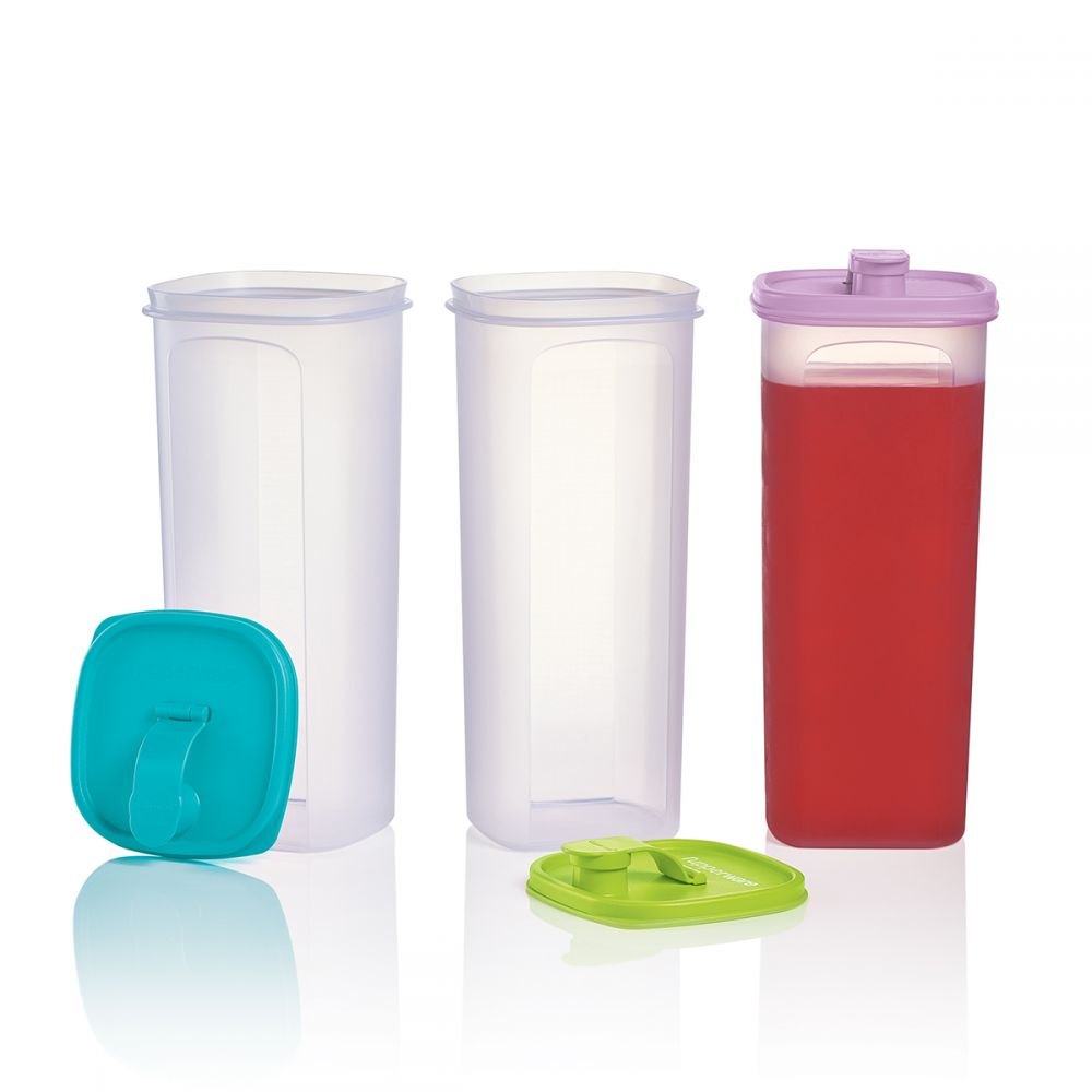 Tupperware Slim Line Pitchers Trio, Capacity: 2 Qt./2 L