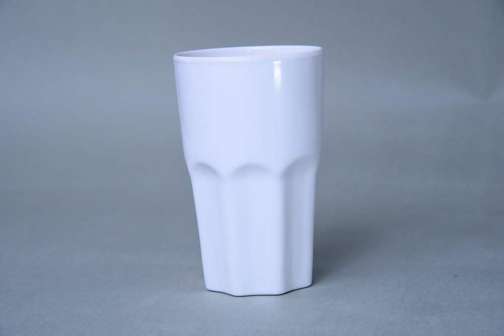 Melamine Off White Tumbler, Size: 12cm