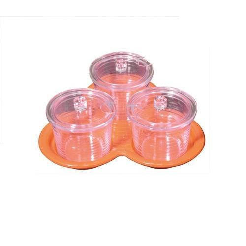 Polycarbonate Jampot Set