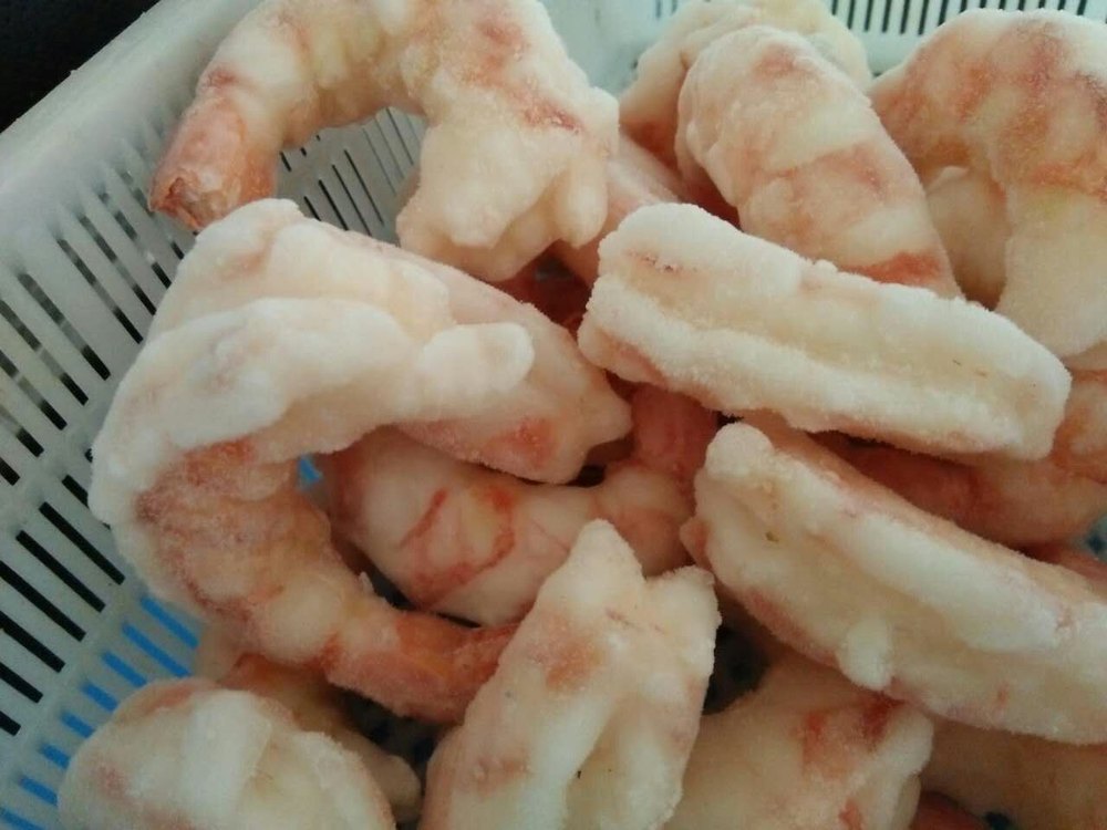 Frozen Red Shrimps PD (Peeled Deveined), 10kg Cartons, Packaging Type: Iqf Bulk