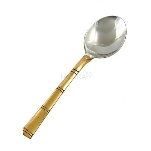 Silver Copper Steel Tea Spoon, For Home