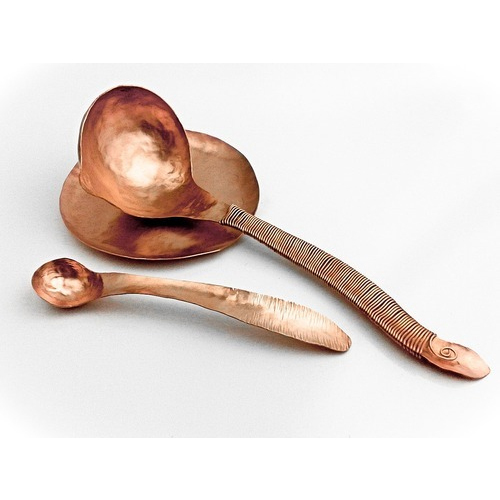 Unicorn Vintage Copper Spoon