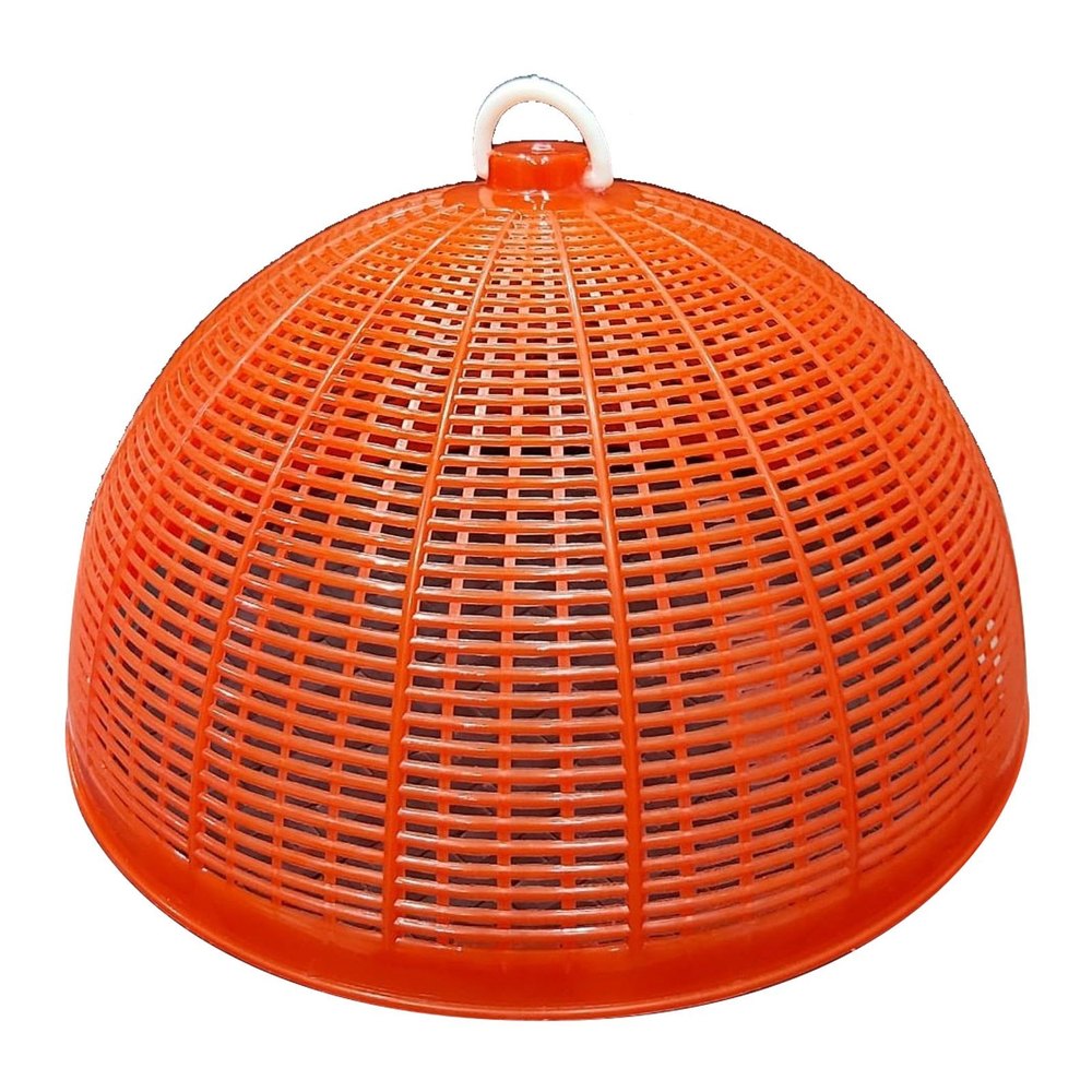 Orange Plastic Food Cover