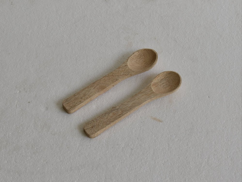 Brown Wooden Kitchen Spoon Set, For Home, Size: 16 cm