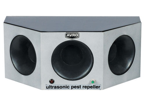 White Plastic Ultrasonic Pest Repeller Tripple