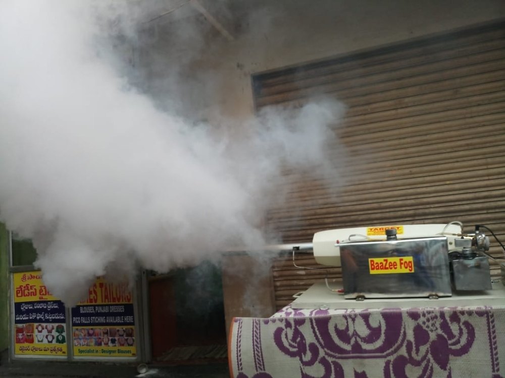 INDIA Baazee Fog Vehicle Mounted Fogging Machine, Model Name/Number: VMP404912, Hy Power Pulse Jet Engine