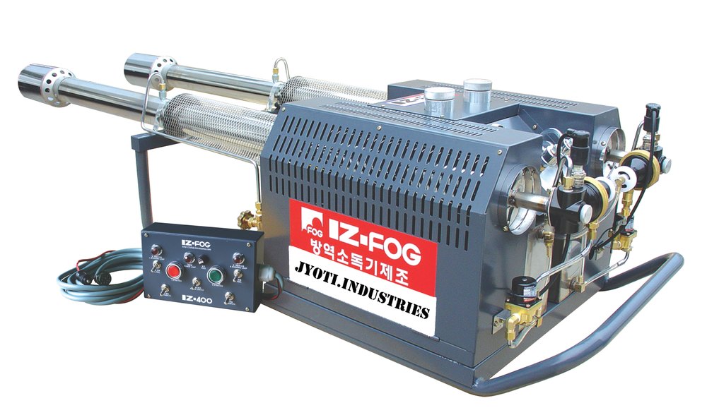 Metal vehicle mounted thermal fogging machine