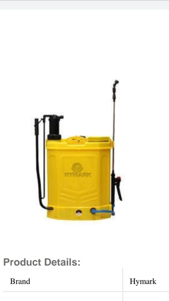 Blue Portable Disinfectant Sprayer