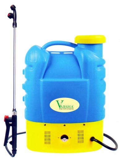 Yellow Battery Operated Disinfectant Sprayer - 16 Ltrs - 12v 12a