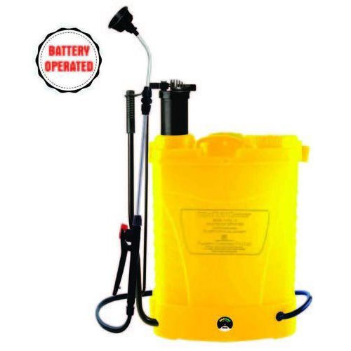 Plastic Yellow MPS-3 Milap 2 in 1 Power Battery Operated Knapsack Sprayer