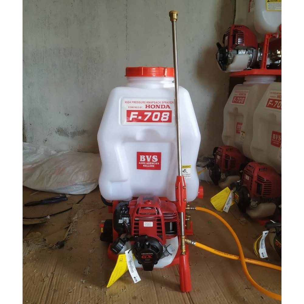 BVS Honda 4 Stroke Taiwan Knapsack Sprayer Withheavy Pump And One Year Waranty